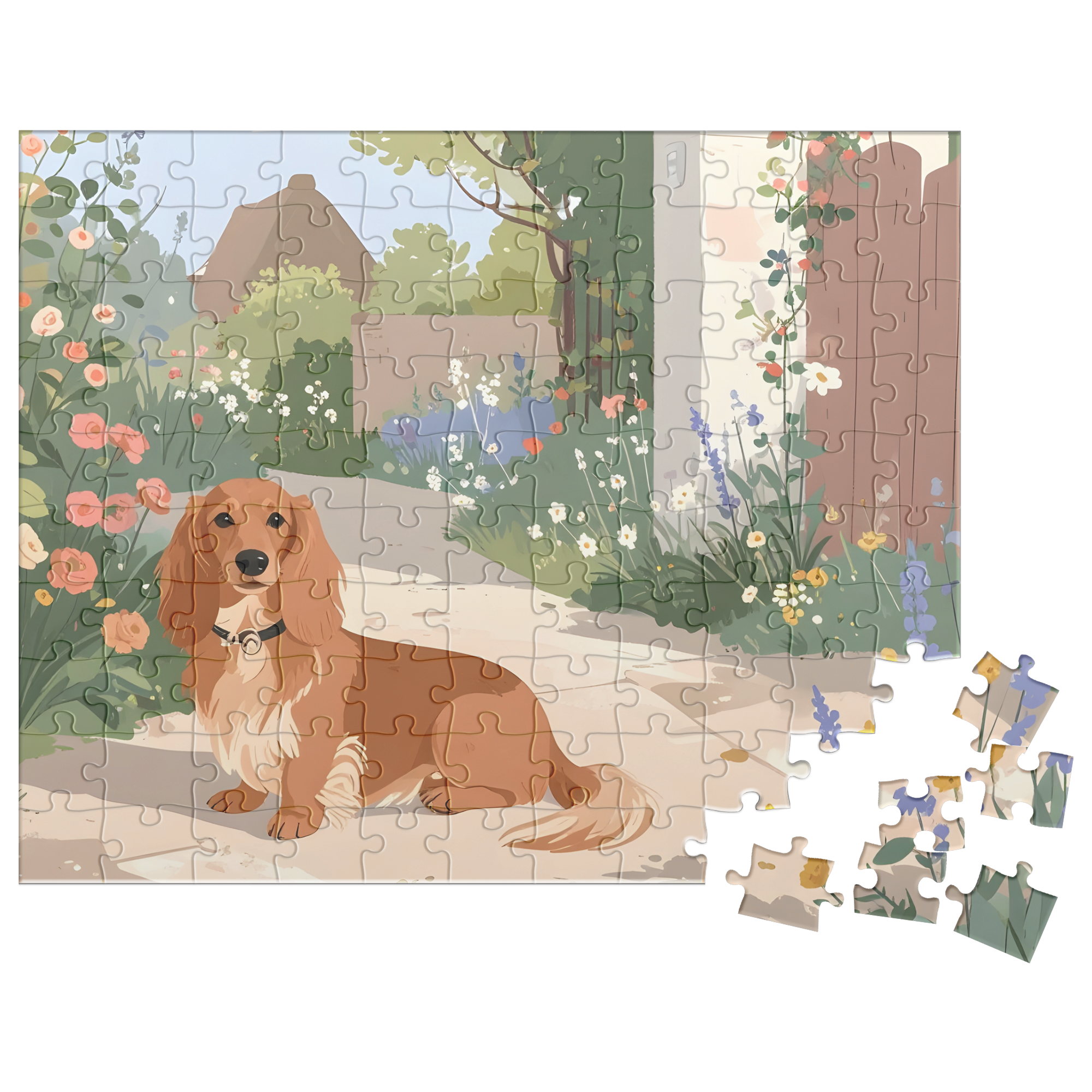 Dachshund_at_Cottage_110pc_H_Loose_Mockup.png