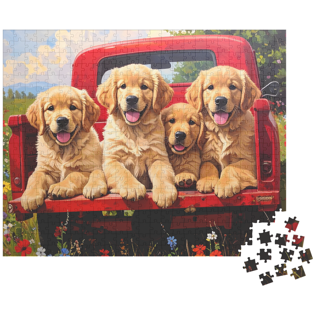 Golden_Retrievers_in_Red_Truck_500pc_H_Loose_Mockup.png
